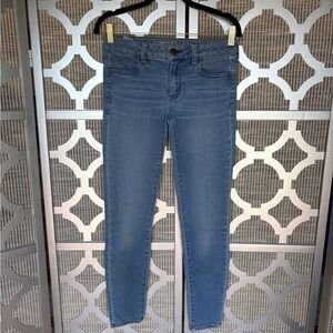 American Eagle Outfitters Women's Skinny Jeans In Light Blue
